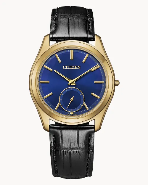 Eco-Drive One Blue Dial Crocodile Strap AQ5022-02L | CITIZEN Eco-Drive One Blue Dial Crocodile Strap AQ5022-02L | CITIZEN